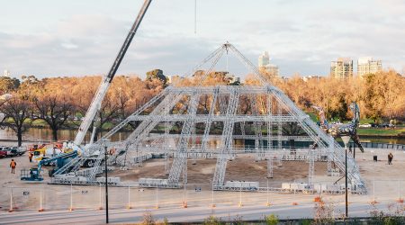 Building a 18 meter high Pyramid In Australia